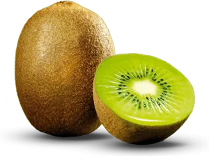 Fresh Kiwi Fruitand Slice.png PNG image