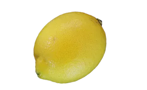 Fresh Lemon Black Background