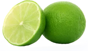 Fresh Lime Sliceand Whole