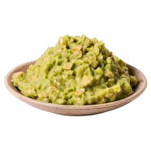 Fresh Mexican Guacamole PNG 3
