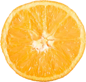 Fresh Orange Slice Closeup.png PNG image