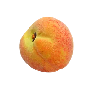 Fresh Peach Black Background PNG image