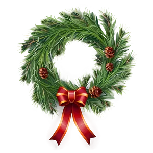 Fresh Pine Wreath Png 99 PNG image