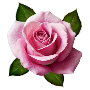 Fresh Pink Rose PNG Yit