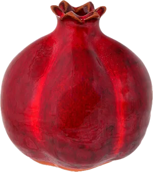 Fresh Pomegranate Fruit Isolated PNG image