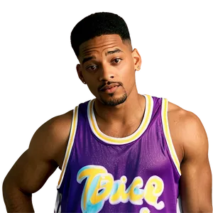 Fresh Prince Bel Air Basketball Jersey PNG 06252024