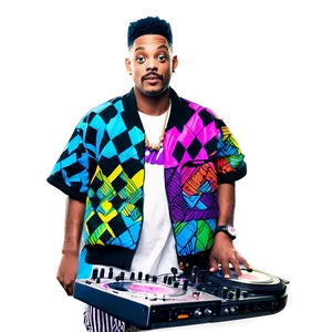 Fresh Prince Of Bel Air Dj Set PNG 06252024