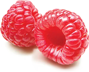 Fresh Raspberries Closeup.png PNG image