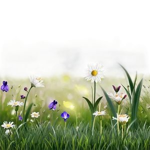 Fresh Spring Meadow Png 86 PNG image