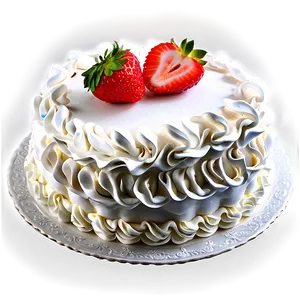 Fresh Strawberry Cake Png 66 PNG image