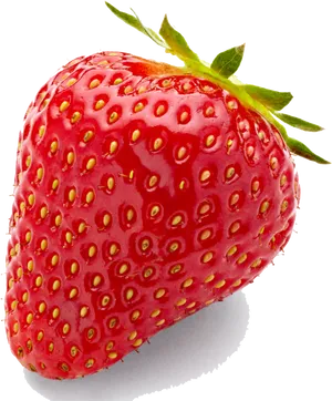 Fresh Strawberry Closeup