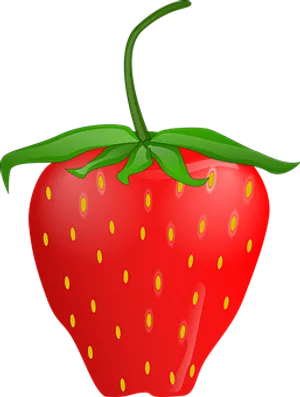 Fresh Strawberry Vector Illustration