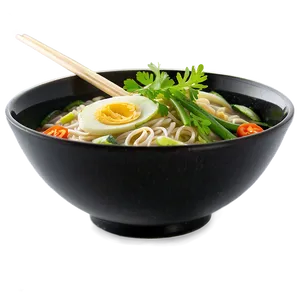 Fresh Vegetable Ramen Bowl PNG Geo86 PNG