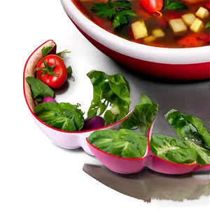 Fresh Vegetable Soup PNG 05242024