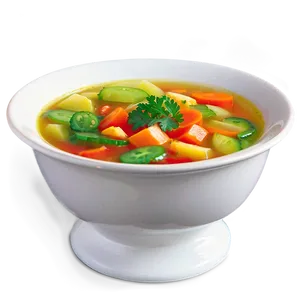 Fresh Vegetable Soup PNG Gvj1