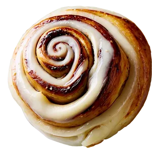 Freshly Baked Cinnamon Roll Png 06122024 PNG image