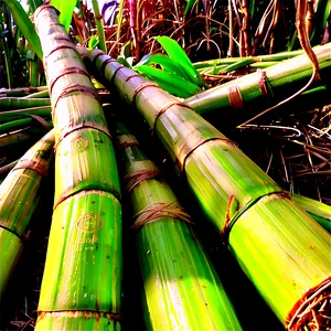 Freshly Cut Sugarcane Load Png 11 PNG image