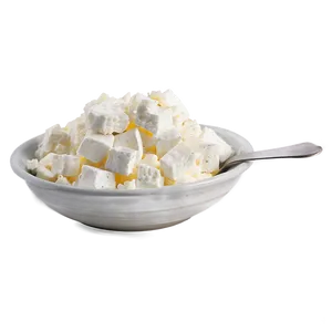 Freshly Made Cottage Cheese PNG 06262024 PNG