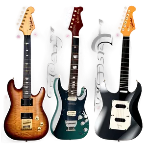 Fretboard Guitar Art Png 06272024 PNG image