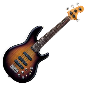 Fretless Bass Guitar PNG 96