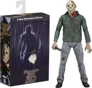 Fridaythe13th Part3 Action Figure PNG image