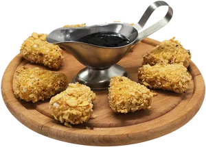 Fried Chicken Wingswith Dipping Sauce