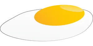 Fried Egg Vector Illustration PNG image