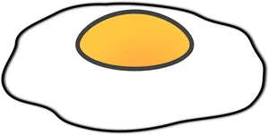 Fried Egg Vector Illustration PNG image