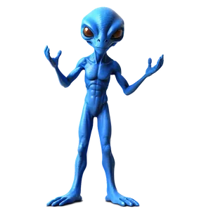 Friendly Alien Creature PNG Qrx PNG
