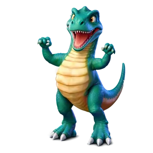 Friendly Dino Mascot Png 06122024 PNG image