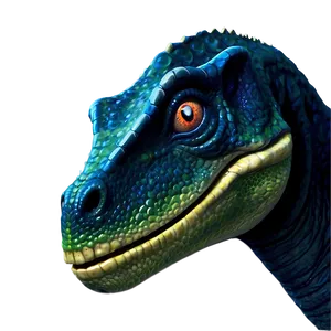 Friendly Dinosaur Head Cartoon PNG Ljn47 PNG