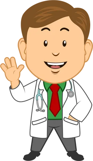 Friendly Doctor Clipart PNG image
