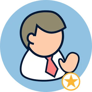 Friendly Doctor Clipart PNG image