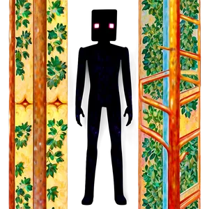 Friendly Enderman In Daylight PNG 05242024