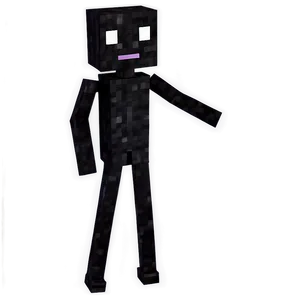 Friendly Enderman In Daylight PNG 61
