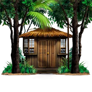 Friendly Forest Home PNG 06272024 PNG