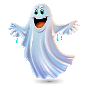 Friendly Ghost Halloween Cartoon Png 21 PNG image