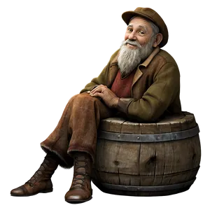 Friendly Hobo Character PNG 38 PNG