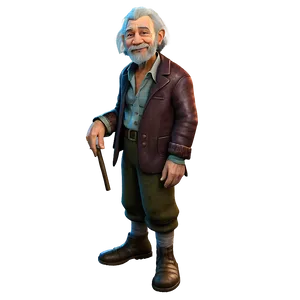 Friendly Hobo Character PNG Rrn PNG