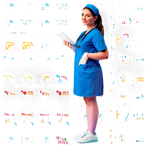 Friendly Nurse Character Png 89 PNG image