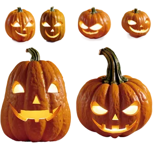 Friendly Pumpkin Face Png 06132024 PNG image