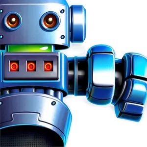 Friendly Robot Clipart Png 06262024 PNG image