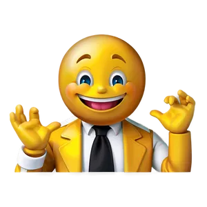 Friendly Smile Emoji PNG Fnt76
