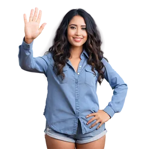 Friendly Wave Gesture Png 48 PNG image