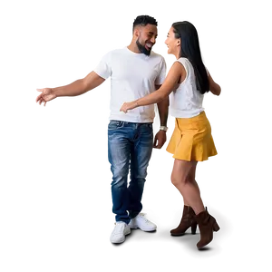 Friends Dancing At House Party PNG Taj PNG