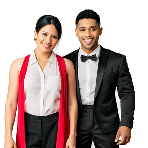 Friends In Formal Wear Png Qqf47 PNG image