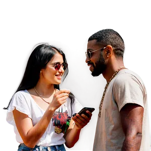 Friends In Park PNG 65