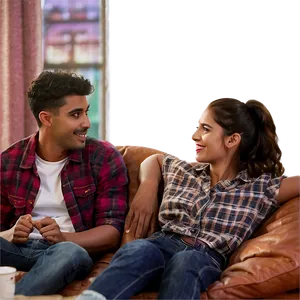 Friends Watching Movie PNG 70