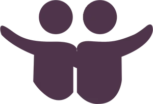 Friendship Icon Graphic PNG