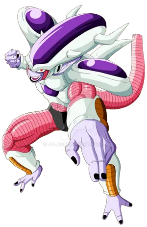 Frieza D B Z Character Pose PNG image